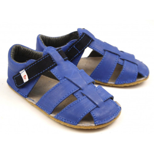 EF barefoot sandálky - modré
