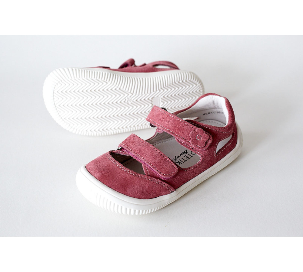 Protetika barefoot - sandále Meryl pink