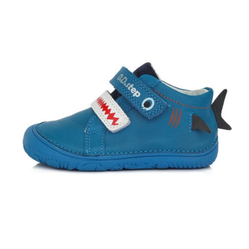 DDstep 073 Barefoot - kožené topánky - bermuda blue