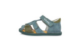 DDstep 076 Barefoot - kožené sandálky- bermuda blue