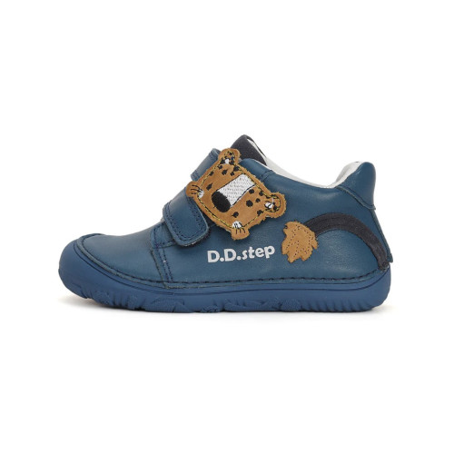 DDstep 073 Barefoot - kožené topánky - Bermuda Blue
