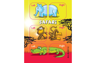 Nálepky do topánok SAFARI