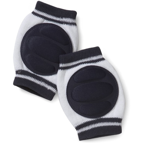 Chrániče kolien pre najmenších - tmavomodré/biele
