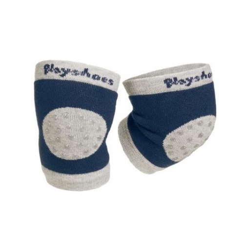 Chrániče kolien pre najmenších - tmavomodré/sivé