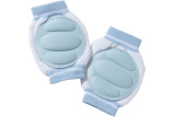 Chrániče kolien pre najmenších - svetlomodré/biele
