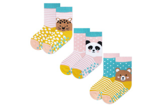 Dievčenské ponožky - set 3ks