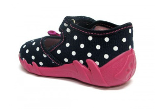 Papuče Renbut Bodky - granát