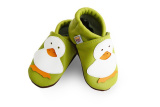 Kožené capačky Afelo - zelené kačky