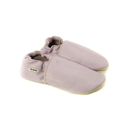 Kožené capačky Tomar svetlo fialové
