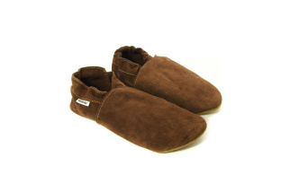 Kožené capačky Tomar hnedé