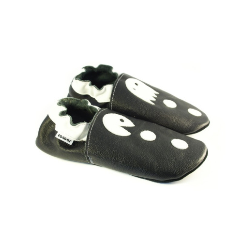 Kožené capačky Tomar pacman