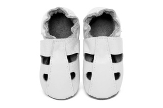 Kožené capačky Tomar - sandálky - jednofarebné