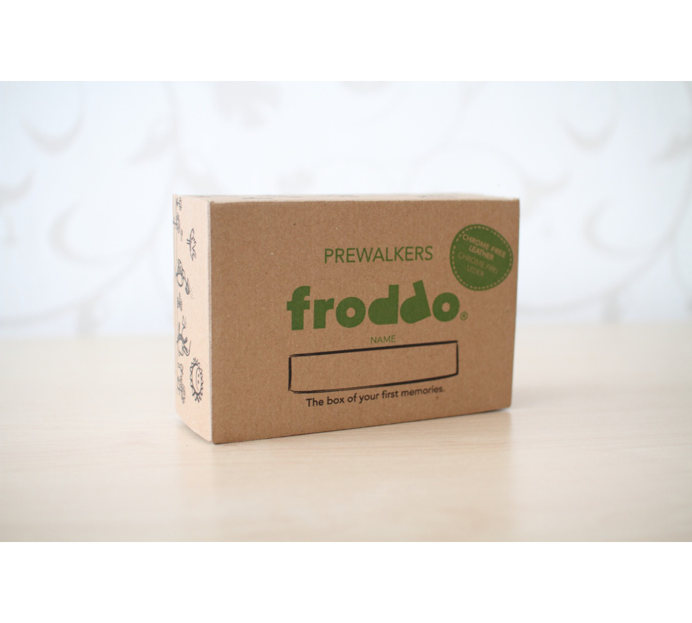 Froddo prewalkers teplé topánky - dark brown