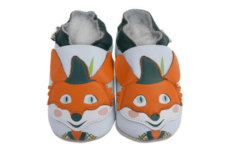 Kožené capačky Lait et Miel - lišiak