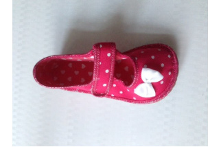 ANATOMIC - barefoot papuče - baleríny raspberry