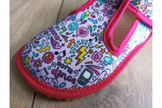 Beda - barefoot papučky KLASIK - trucks