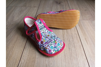 Beda - barefoot papučky KLASIK - trucks