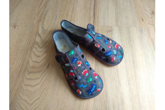 ANATOMIC - barefoot papuče Autá