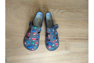 ANATOMIC - barefoot papuče Autá