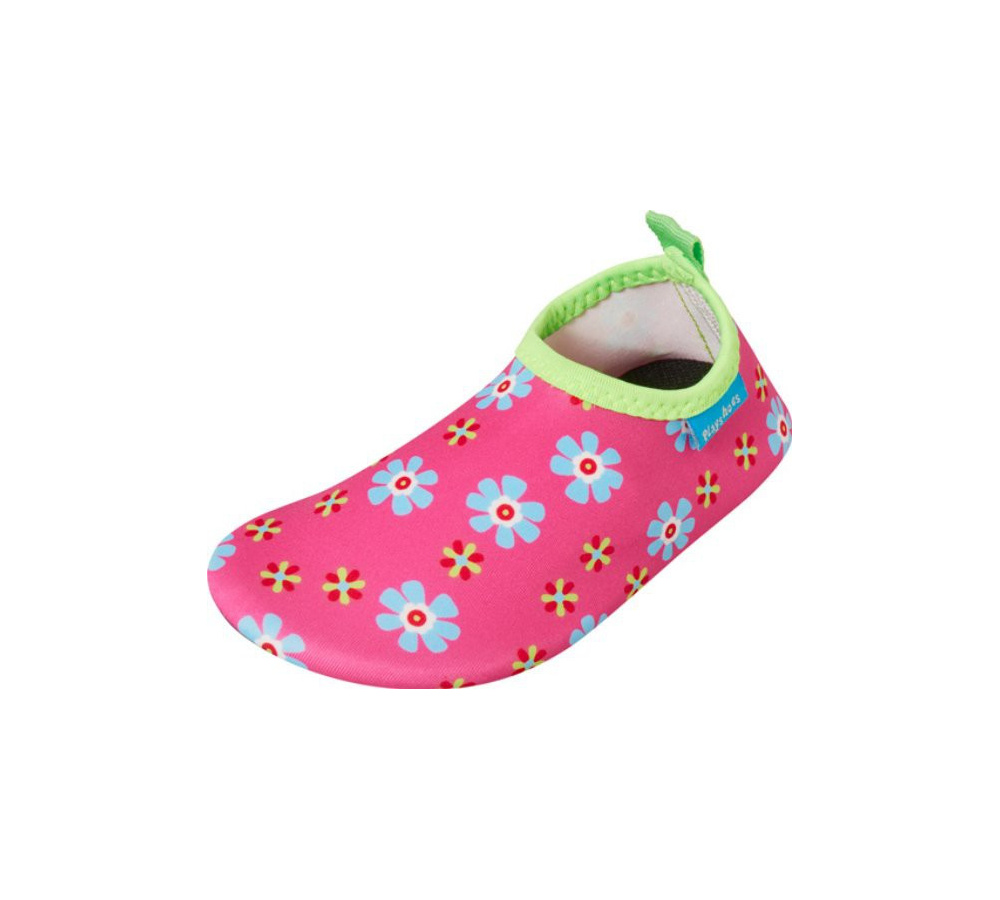 Topánky do vody Playshoes - Slippers Flowers