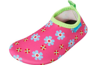 Topánky do vody Playshoes - Slippers Flowers