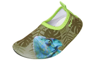 Topánky do vody Playshoes - Slippers Chameleón
