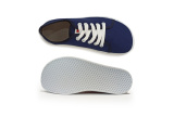 Plátené barefoot tenisky Anatomic ALL IN - tmavomodrá/biela