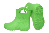 Camminare - detské gumáky žabka - zelené