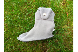 Camminare - detské zateplené gumáky žabka - tmavo ružové