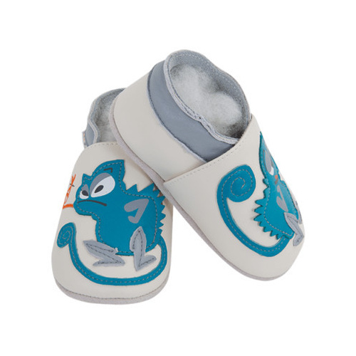 Kožené capačky Lait et Miel - chameleon