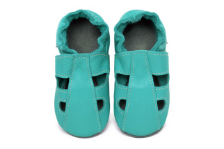 Kožené capačky Tomar - sandálky - jednofarebné - Caraibi S 18/19N