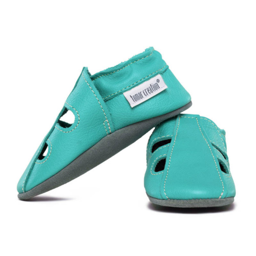 Kožené capačky Tomar - sandálky - jednofarebné - Caraibi S 18/19N