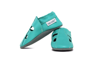 Kožené capačky Tomar - sandálky - jednofarebné - Caraibi S 18/19N