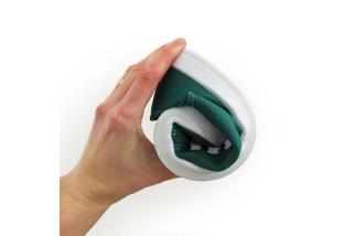 Plátené barefoot tenisky Anatomic ALL IN - mentolová/biela