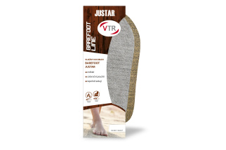 Barefoot vložky Justar VTR - pre dospelých