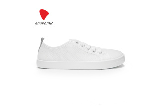 Barefoot tenisky Anatomic ALL IN - sieťované  - biela/biela