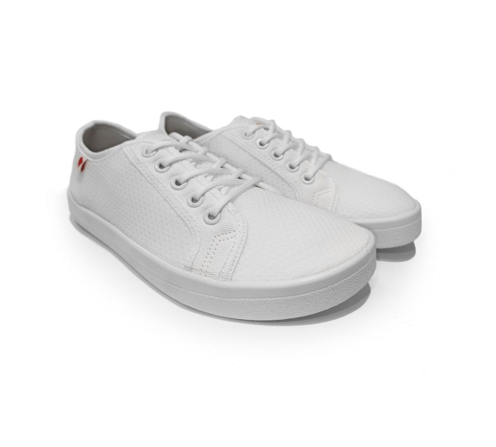 Barefoot tenisky Anatomic ALL IN - sieťované  - biela/biela