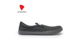 Plátené barefoot tenisky Anatomic ALL IN - SLIP ON - čierna/čierna
