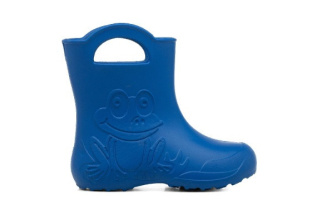 Camminare - detské gumáky žabka - tmavo modré