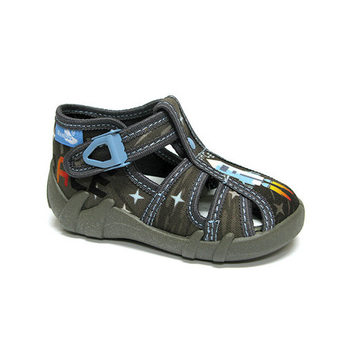 Papuče Renbut - sivé - vesmír