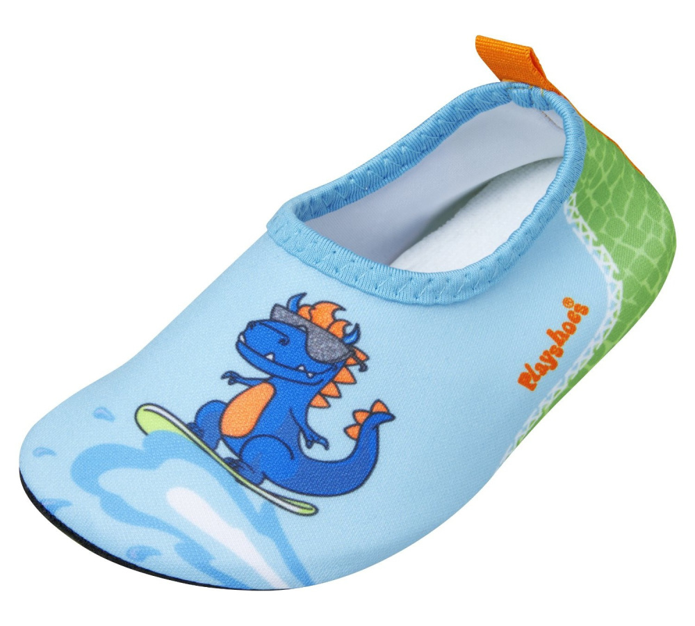Topánky do vody Playshoes - Slippers Dino