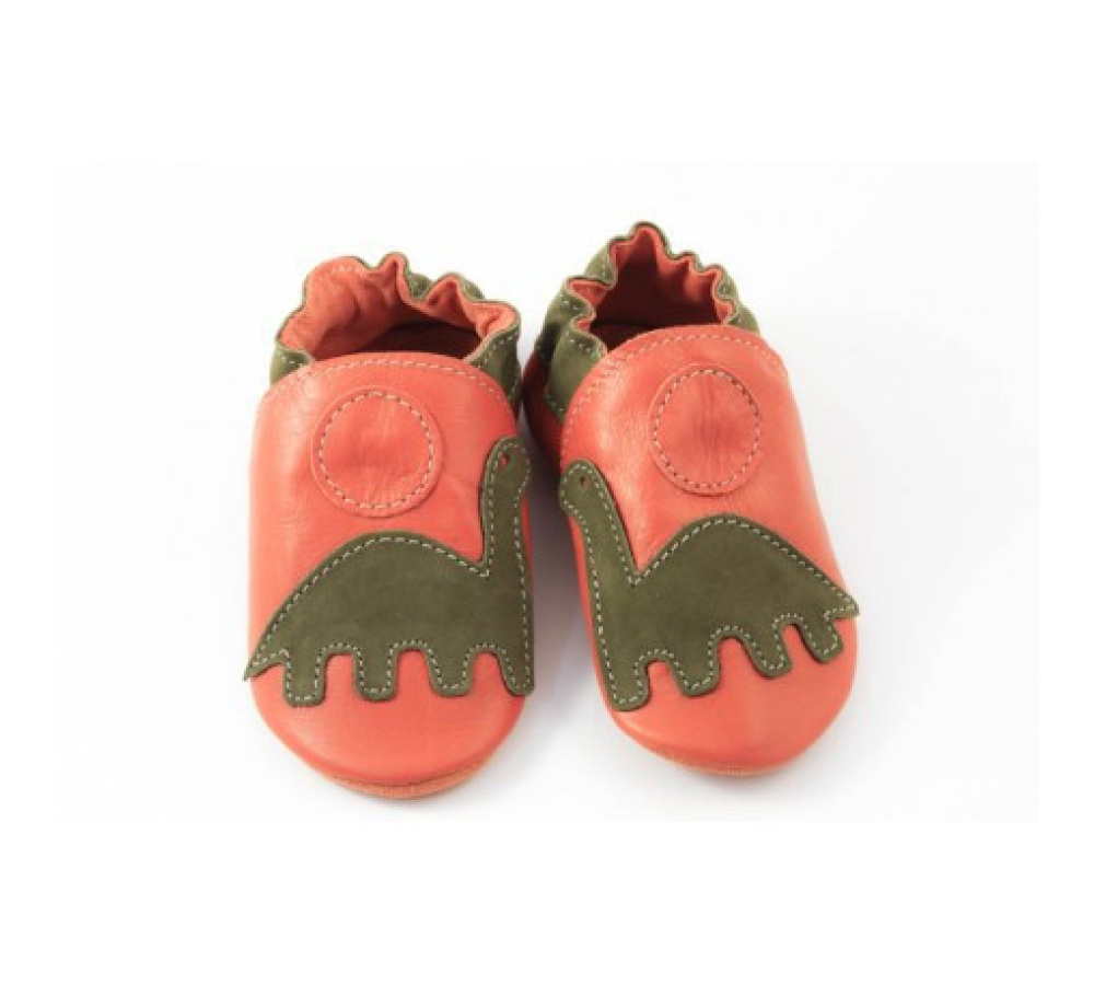 Kožené capačky Tomar dinosaury S 22/23SP