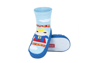 Ponožky s koženou podrážkou - Super Bobas