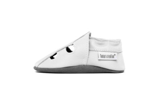 Kožené capačky Tomar - sandálky - jednofarebné - BIANCO S