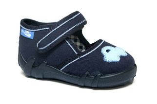 Papuče Renbut modré - auto