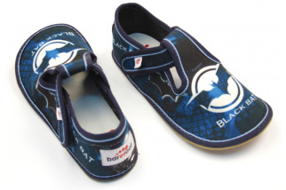 Papuče pre deti - EF - Black Bat