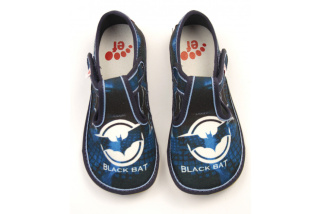 Papuče pre deti - EF - Black Bat