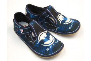 Papuče pre deti - EF - Black Bat