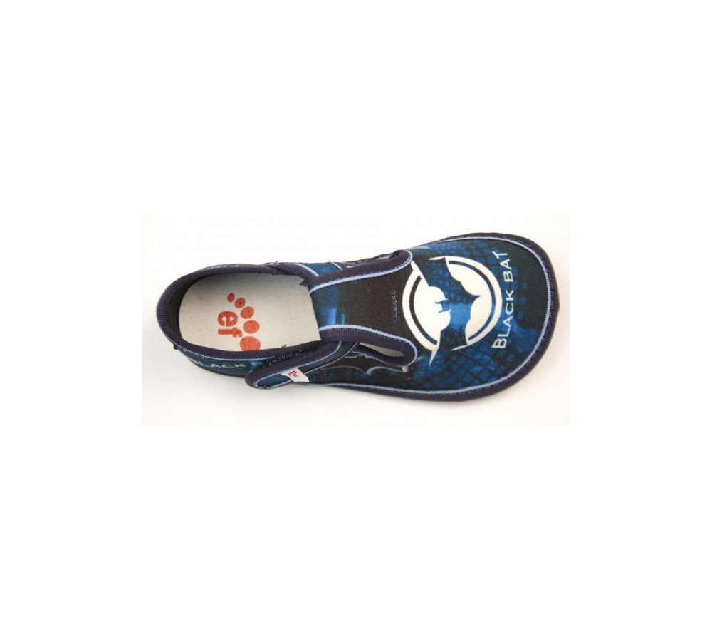 Papuče pre deti - EF - Black Bat