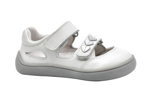 Protetika barefoot - sandále Tery White